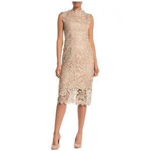 Anthropologie Dress the Population Crochet Dress M